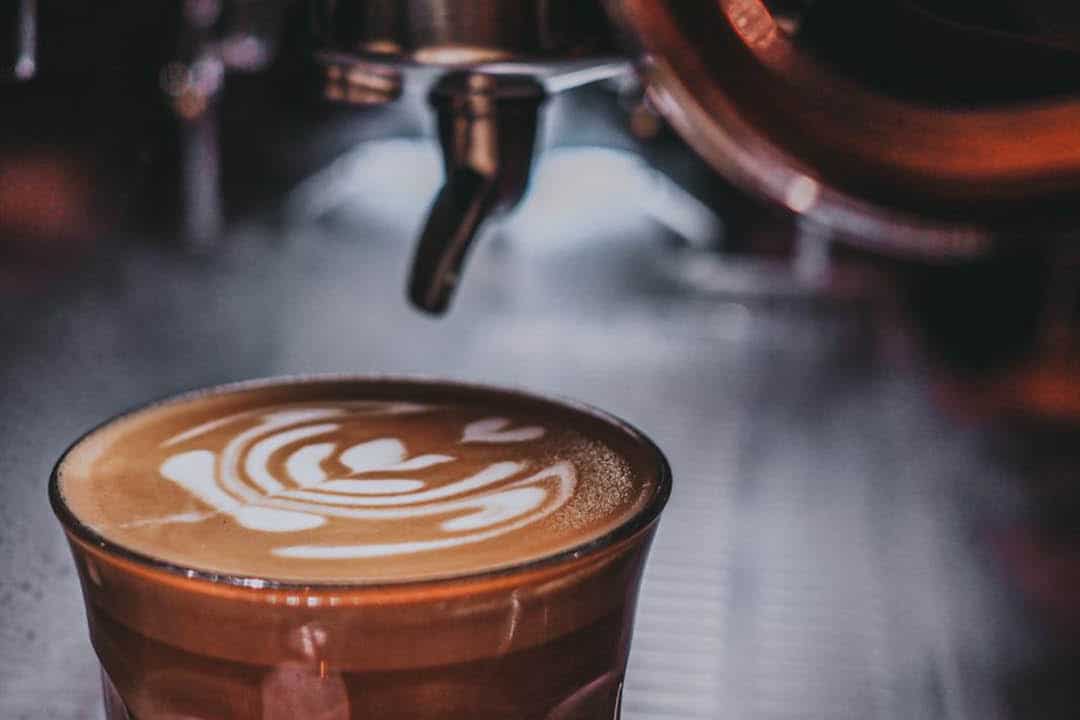 Latte Art vom Barista